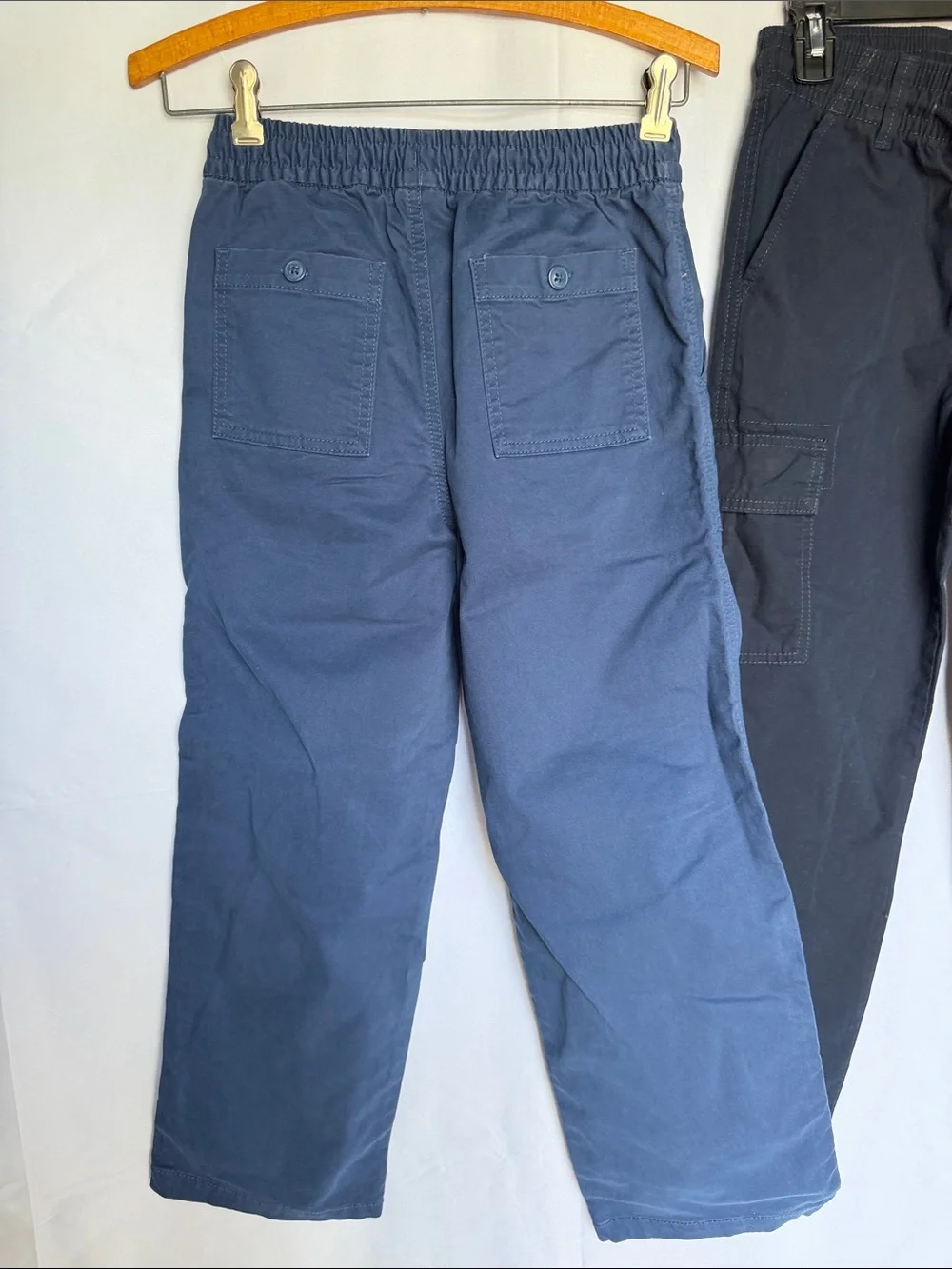 3 Pair boys pants cargo jogger uniform elastic waist autism friendly sz 10 GAP